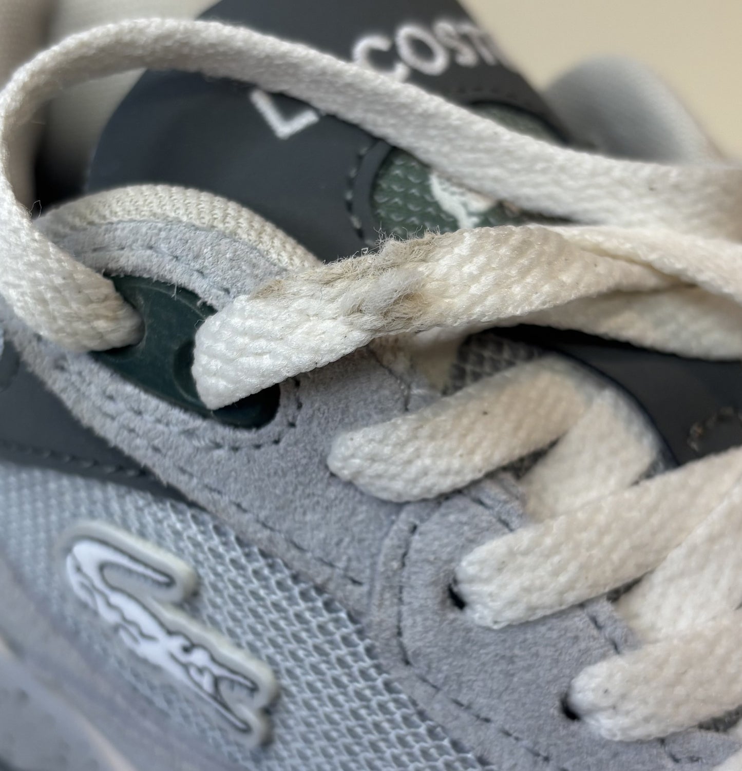 Lacoste storm 96 trainers. UK size 4. RRP £105 image 4