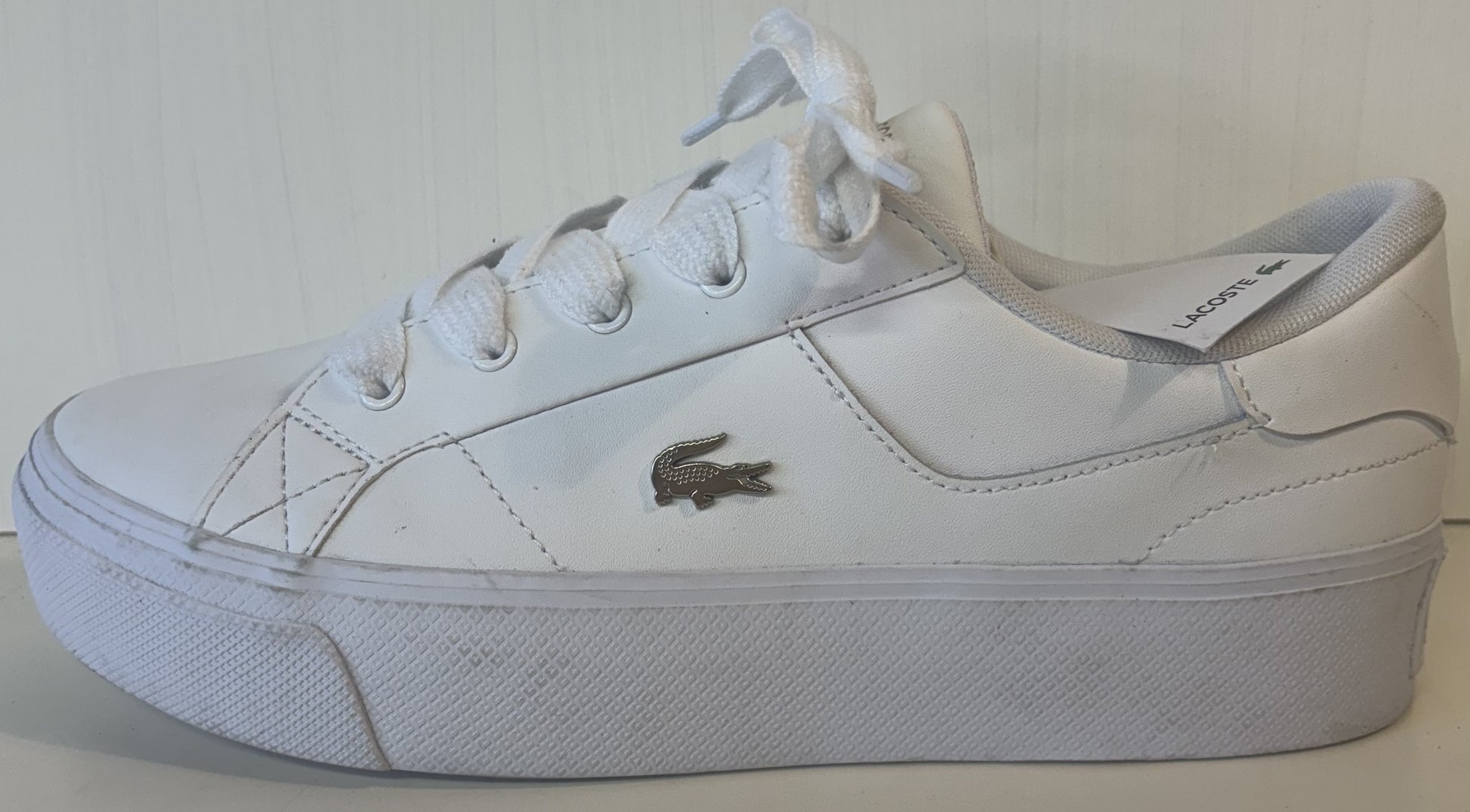 Lacoste Ziane Platform Trainers. UK size 8. RRP £90 image 2