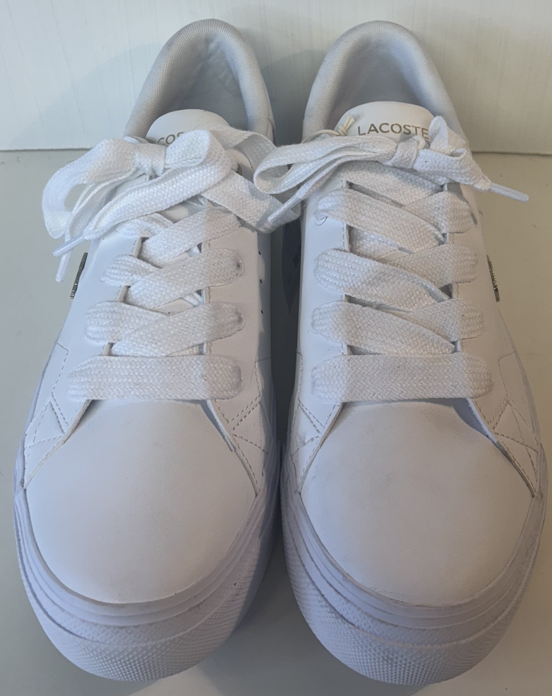 Lacoste Ziane Platform Trainers. UK size 8. RRP £90 image 1