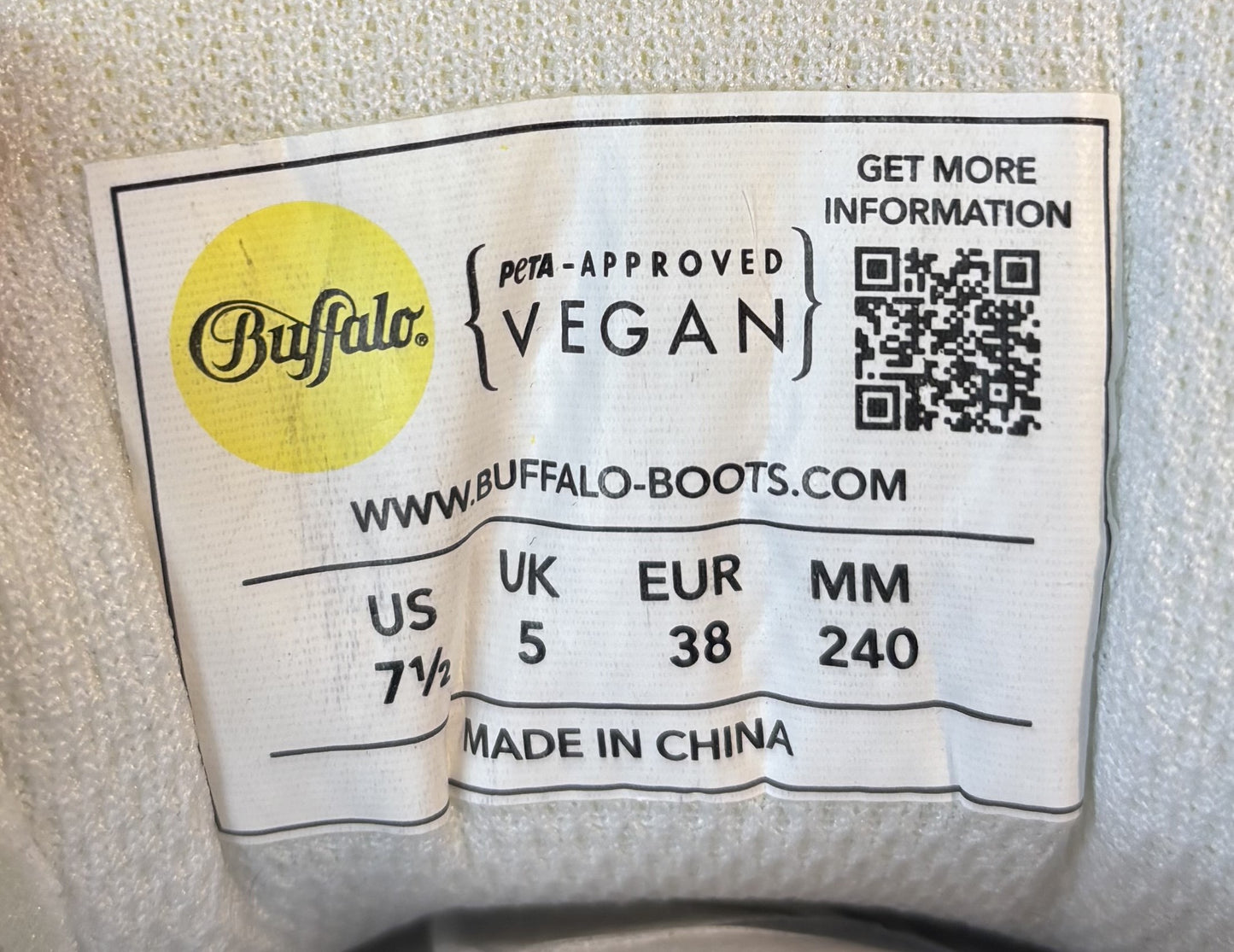 Buffalo CLD Chai trainers. UK size 5. RRP £93.00 image 4