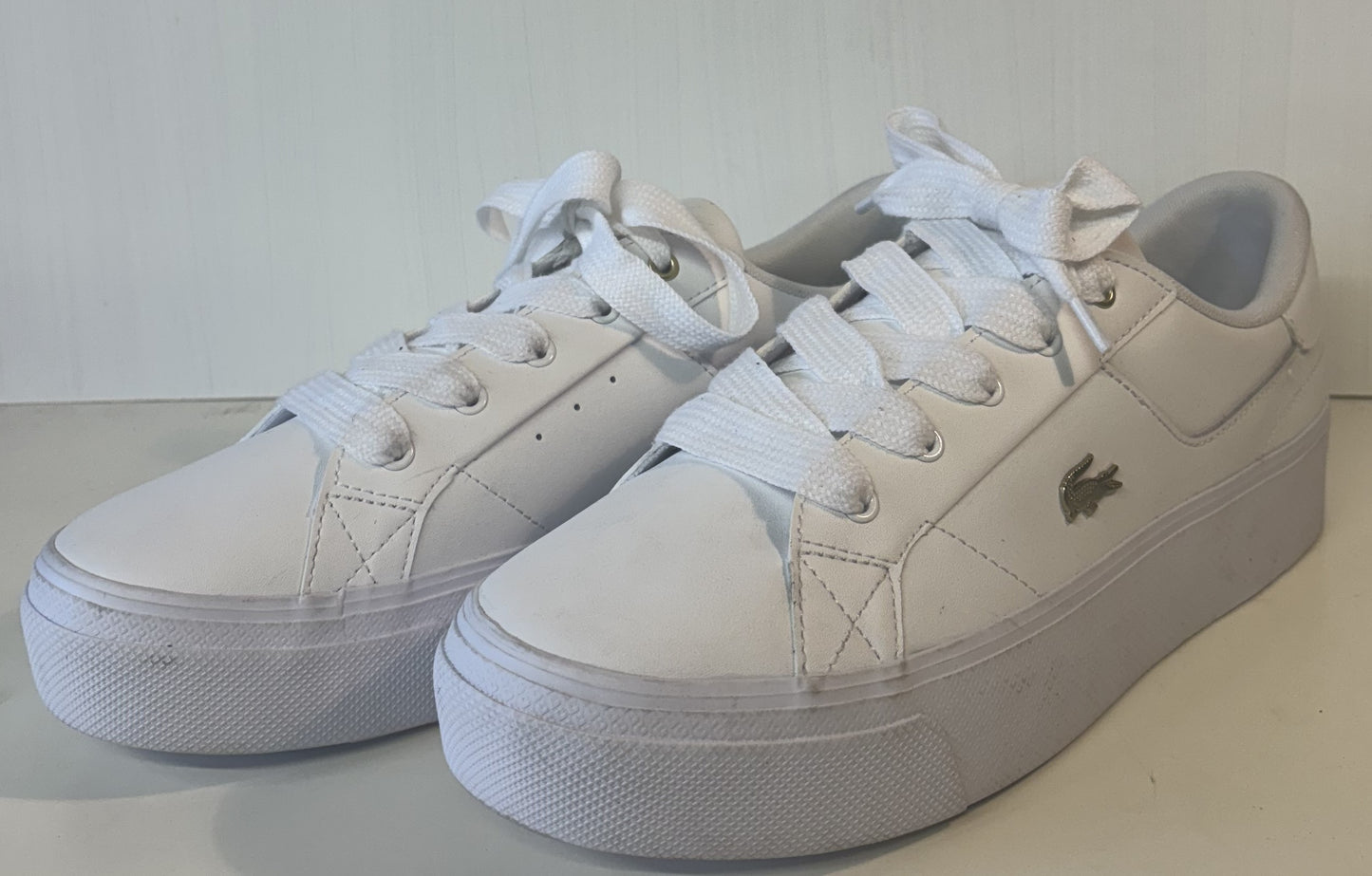 Lacoste Ziane Platform Trainers. UK size 8. RRP £90 image 0