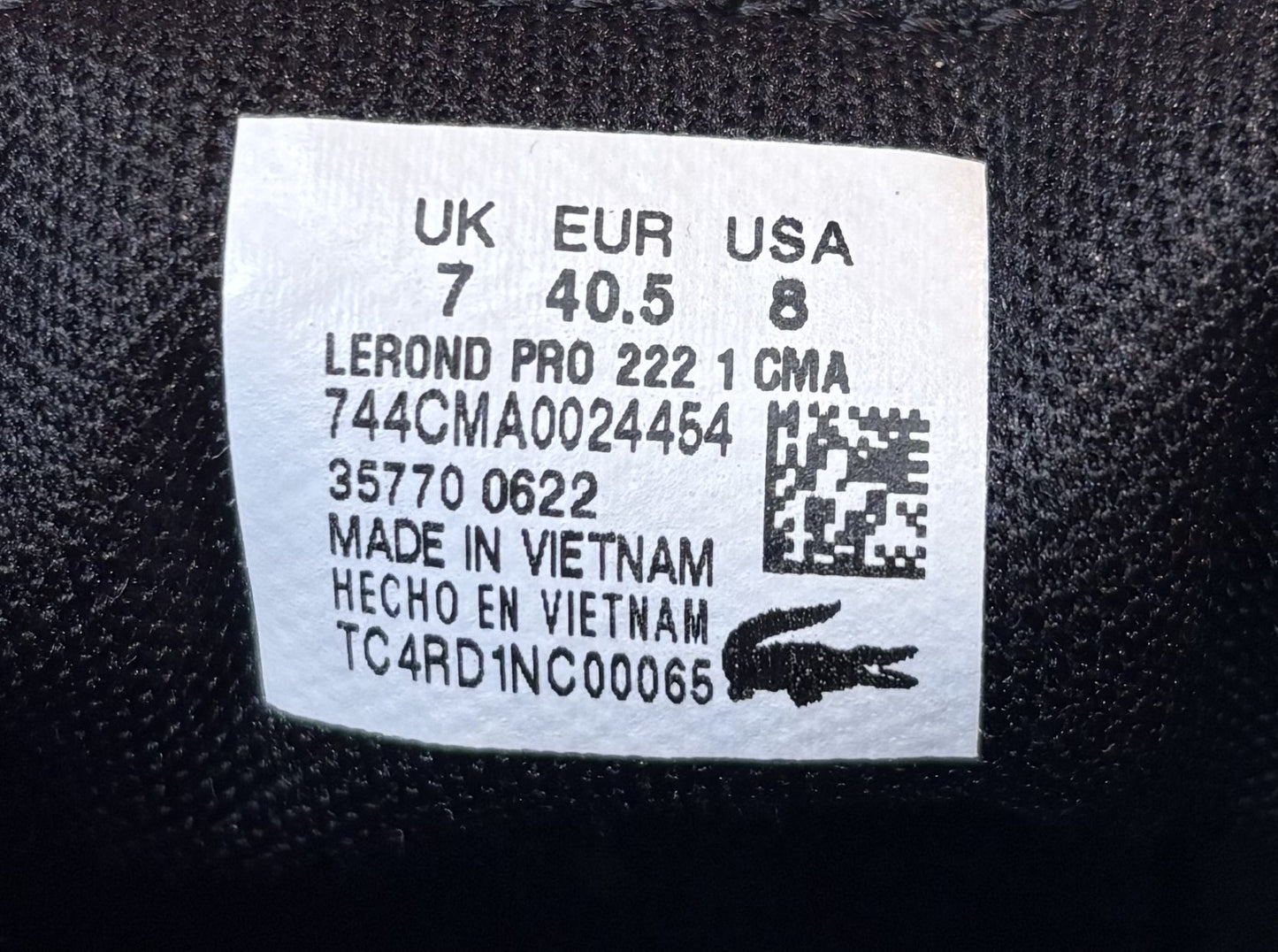 Lacoste Carnaby trainers. UK size 7. RRP £95 image 4