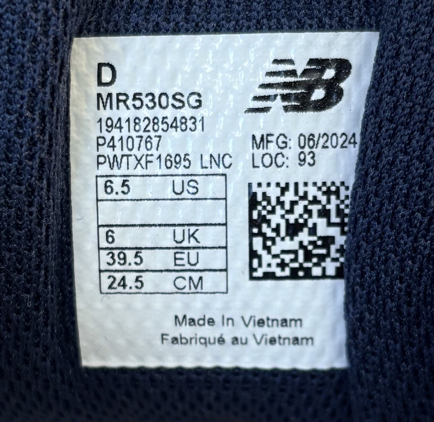 New Balance 530 Running trainers size6 image 3