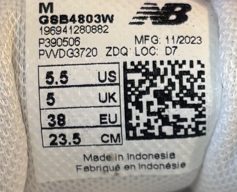 New Balance 480 womens trainers. UK Size 5. RRP £90 image 3